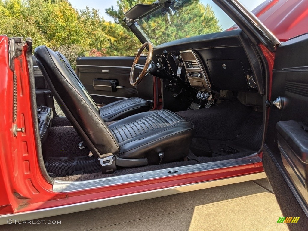1968 Pontiac Firebird Convertible Front Seat Photos