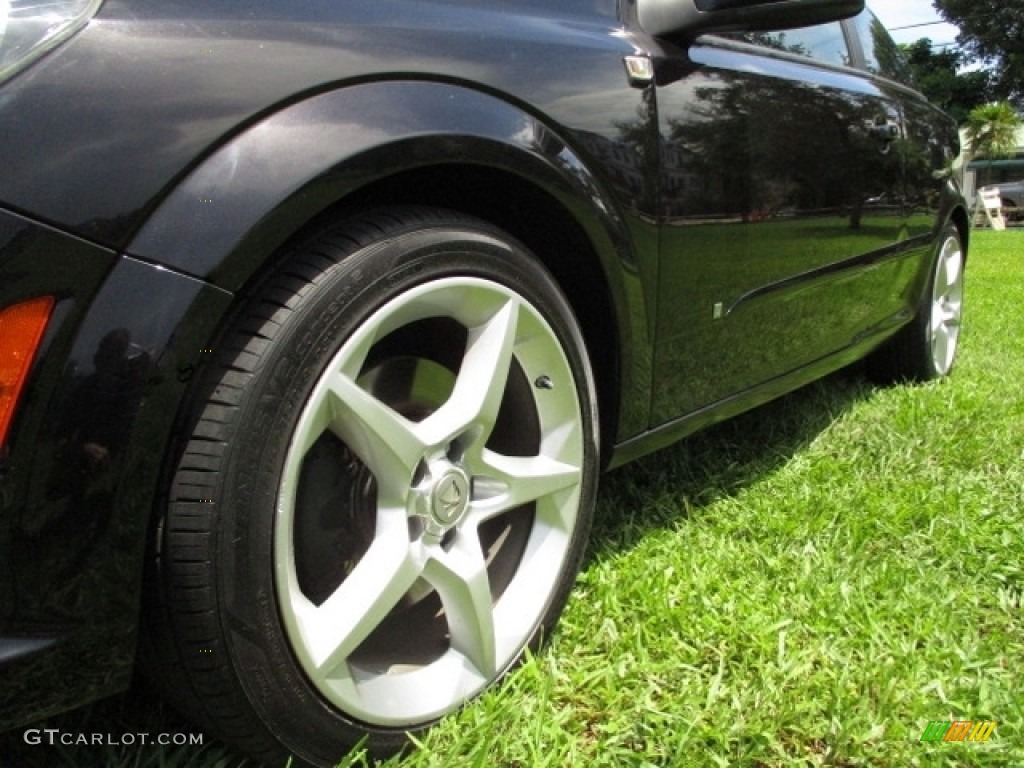 2008 Astra XR Coupe - Black Sapphire / Charcoal photo #15