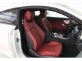 Cranberry Red/Black Interior Photo for 2020 Mercedes-Benz C #139647089