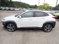 Chalk White 2021 Hyundai Kona Ultimate AWD Exterior