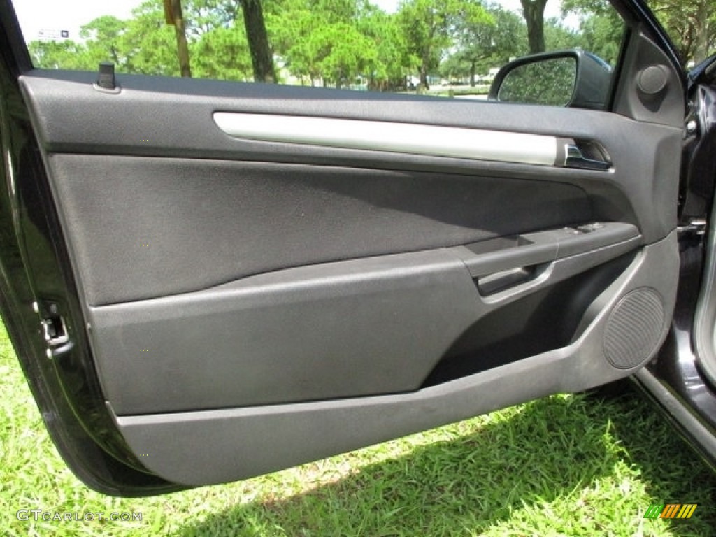2008 Astra XR Coupe - Black Sapphire / Charcoal photo #24