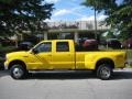 2006 Blazing Yellow Ford F350 Super Duty Amarillo Edition Crew Cab 4x4 Dually  photo #1