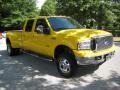 2006 Blazing Yellow Ford F350 Super Duty Amarillo Edition Crew Cab 4x4 Dually  photo #6