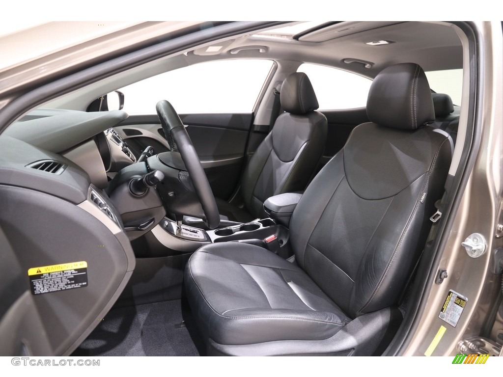 2013 Elantra Limited - Desert Bronze / Black photo #5