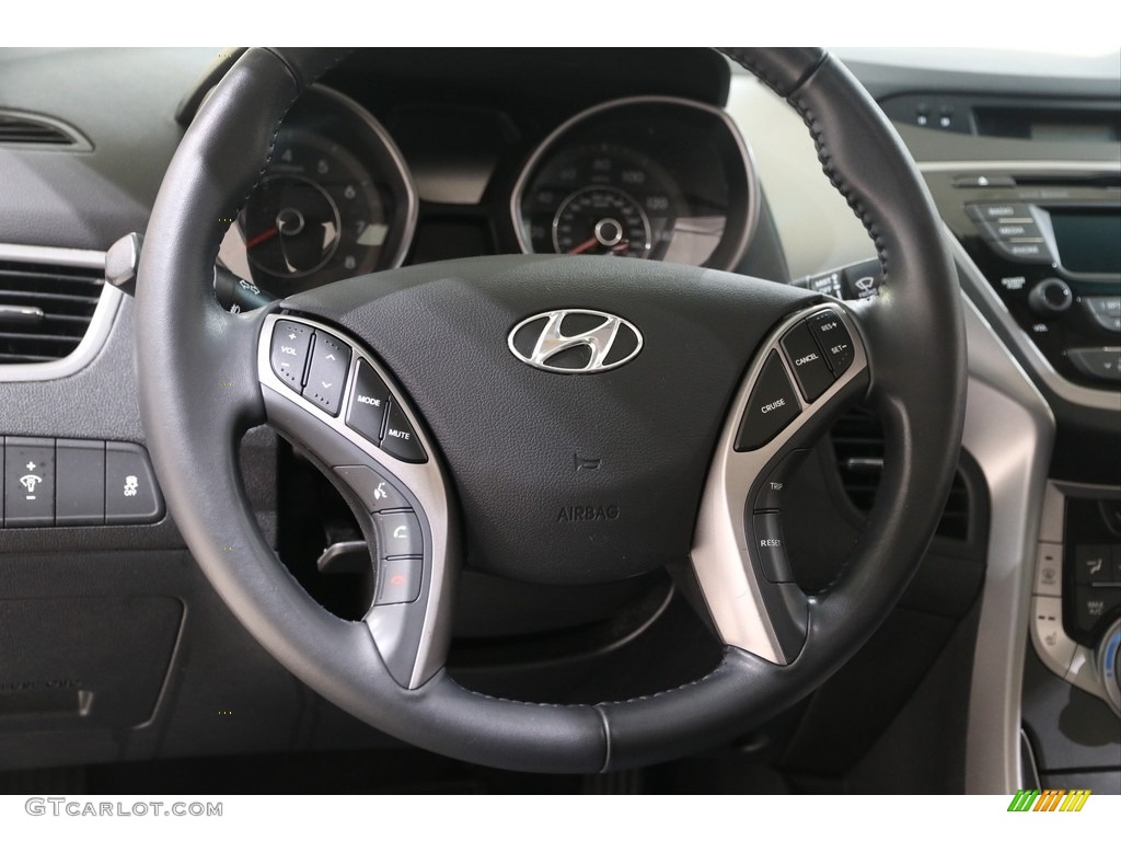 2013 Elantra Limited - Desert Bronze / Black photo #6