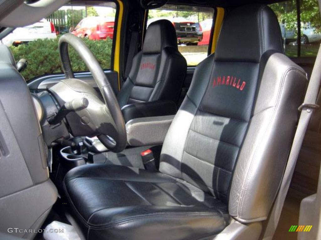 2006 F350 Super Duty Amarillo Edition Crew Cab 4x4 Dually - Blazing Yellow / Black photo #11