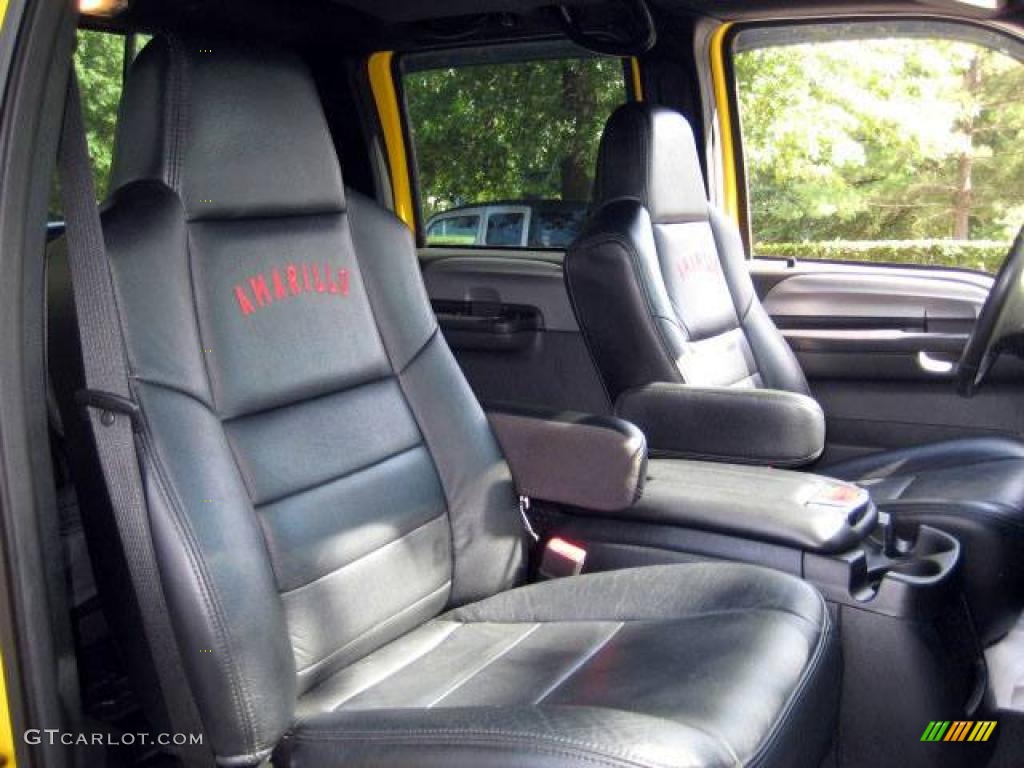 2006 F350 Super Duty Amarillo Edition Crew Cab 4x4 Dually - Blazing Yellow / Black photo #12