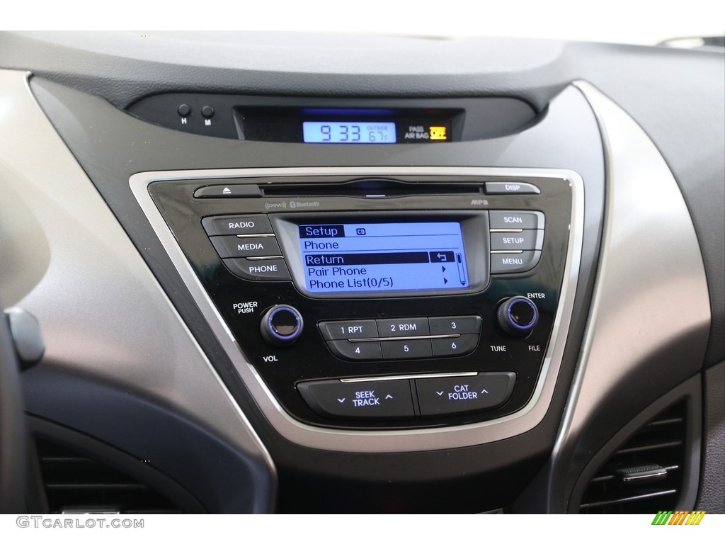 2013 Elantra Limited - Desert Bronze / Black photo #9