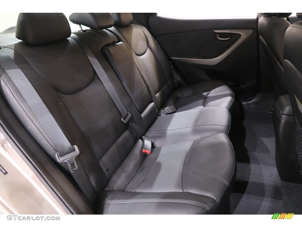 2013 Elantra Limited - Desert Bronze / Black photo #13
