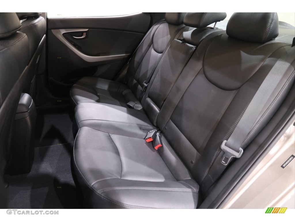 2013 Elantra Limited - Desert Bronze / Black photo #14