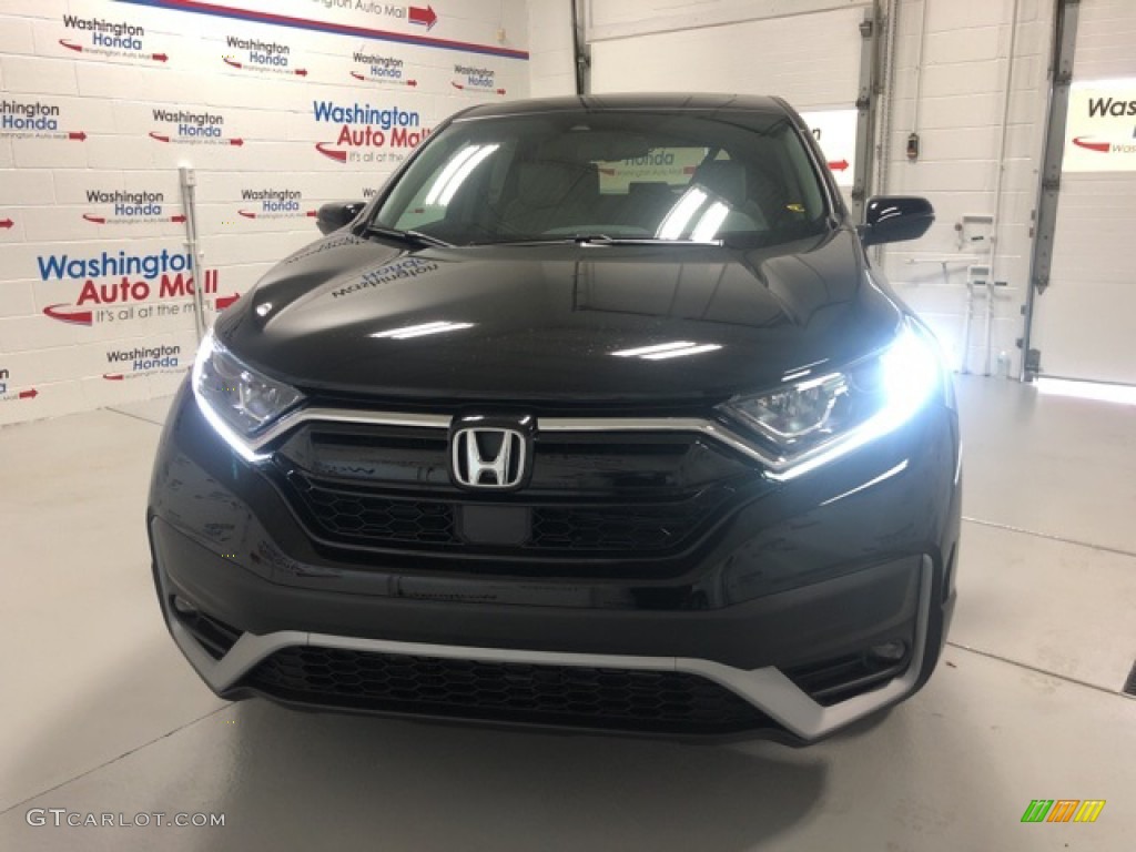 2020 CR-V EX-L AWD - Crystal Black Pearl / Gray photo #5