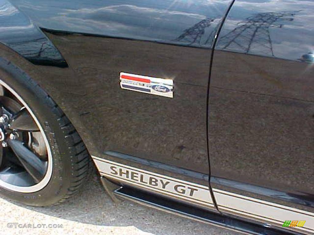 2007 Mustang Shelby GT Coupe - Black / Dark Charcoal photo #5