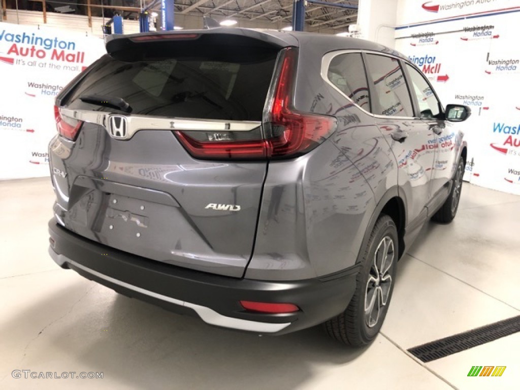 2020 CR-V EX-L AWD - Modern Steel Metallic / Black photo #3