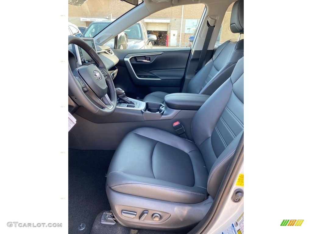 Black Interior 2021 Toyota RAV4 XLE Premium AWD Photo #139649524