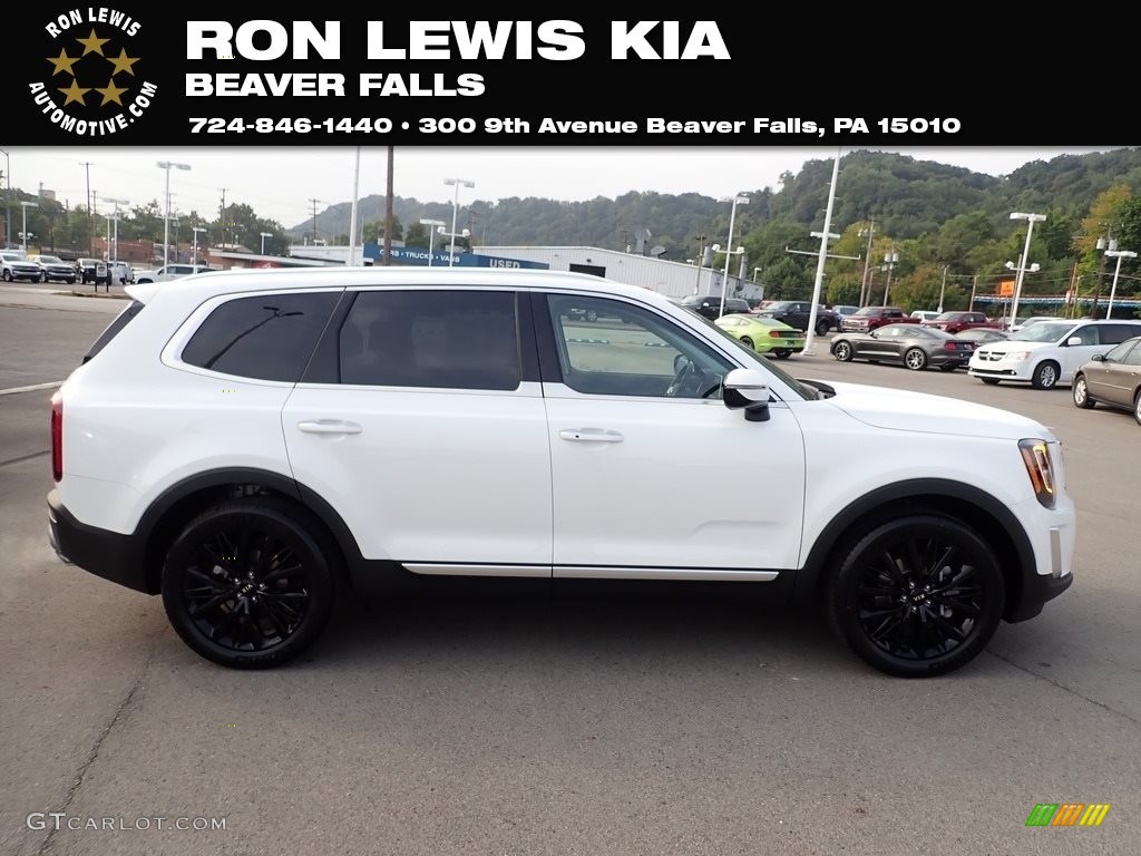 2021 Telluride SX AWD - Snow White Pearl / Black photo #1