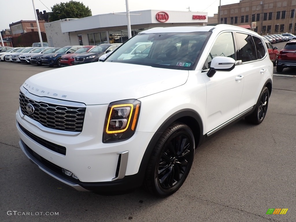 2021 Telluride SX AWD - Snow White Pearl / Black photo #5