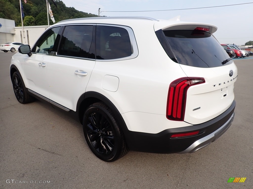 2021 Telluride SX AWD - Snow White Pearl / Black photo #7