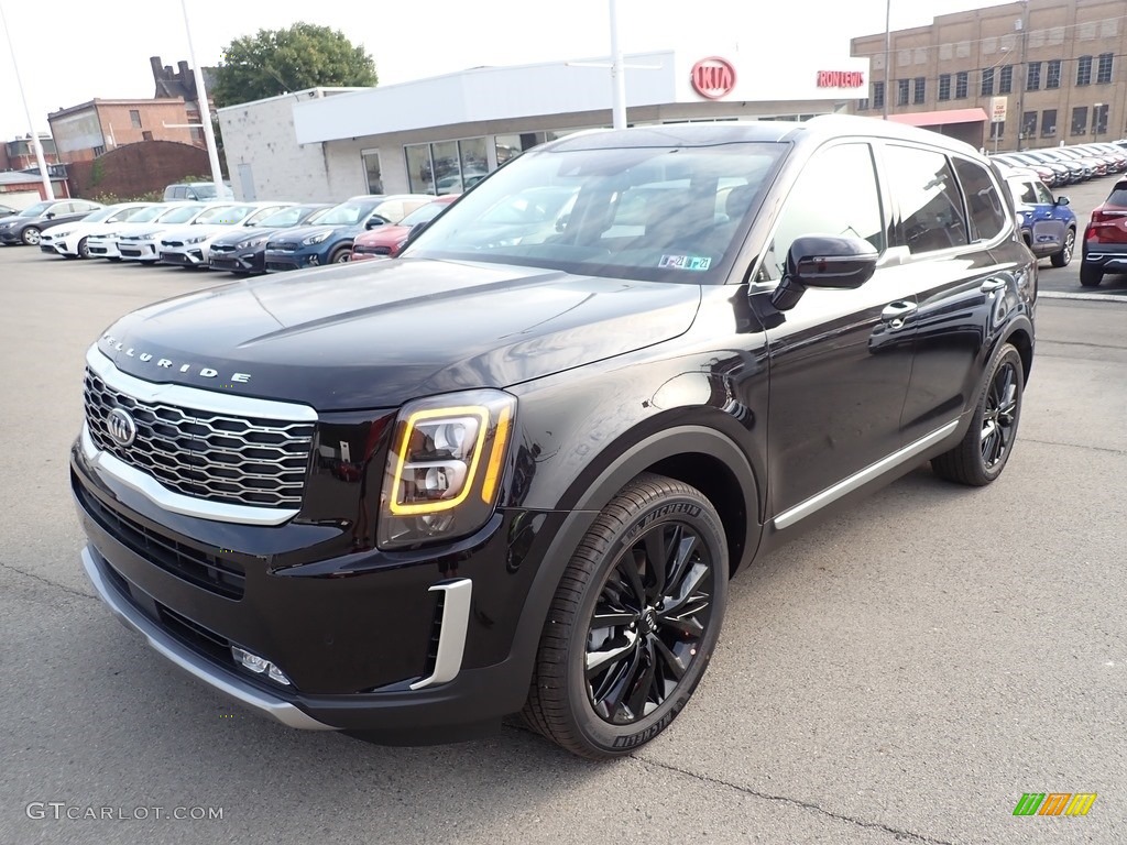 2021 Telluride SX AWD - Ebony Black / Black photo #5