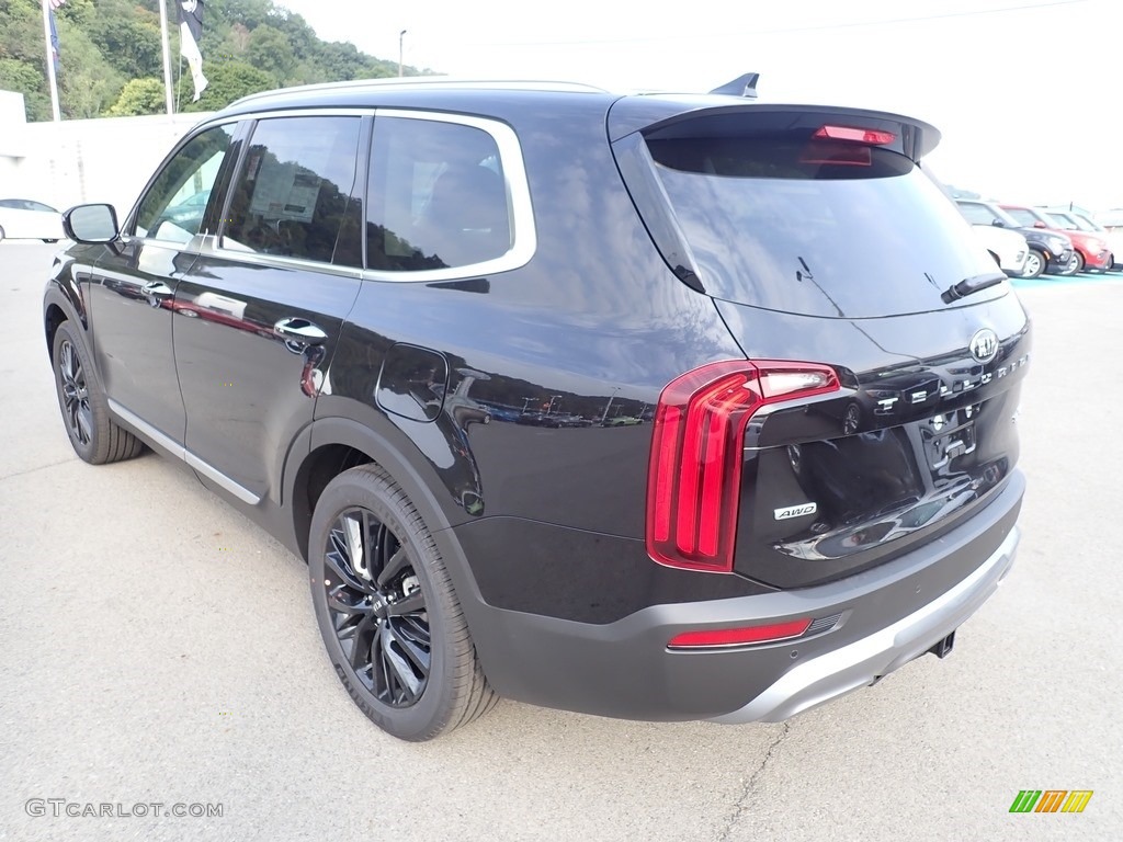 2021 Telluride SX AWD - Ebony Black / Black photo #7