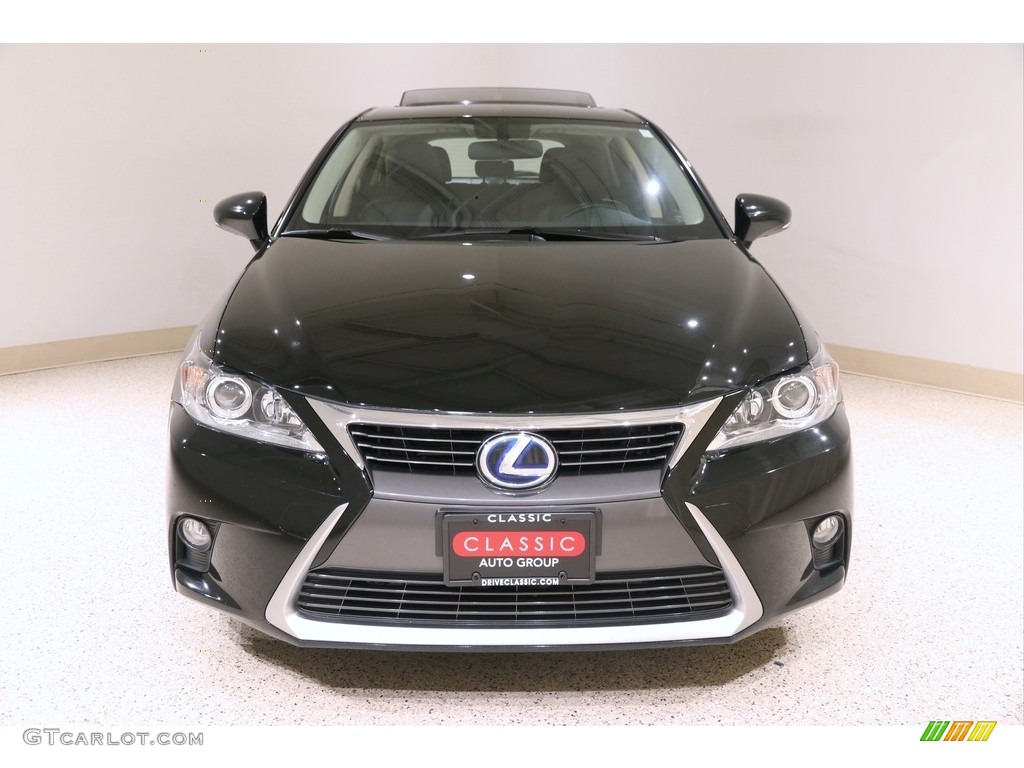 2015 CT 200h Hybrid - Obsidian Black / Black photo #2