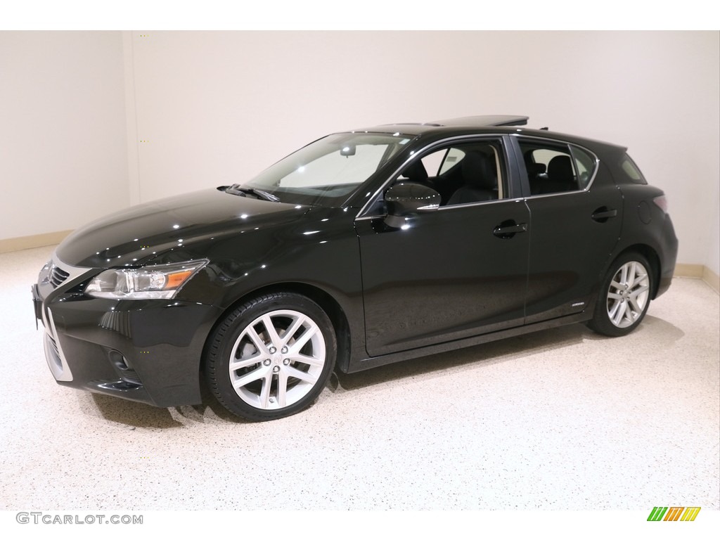 Obsidian Black 2015 Lexus CT 200h Hybrid Exterior Photo #139650655