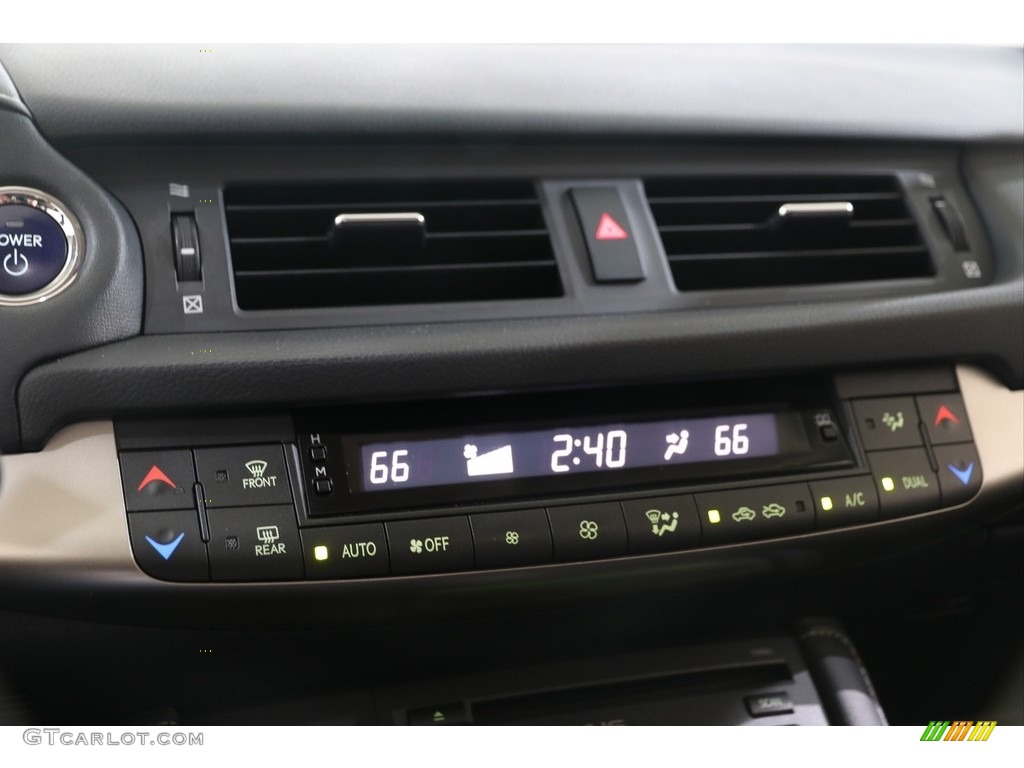 2015 Lexus CT 200h Hybrid Controls Photo #139650841