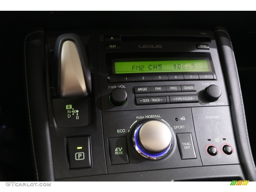 2015 Lexus CT 200h Hybrid Controls Photo #139650865