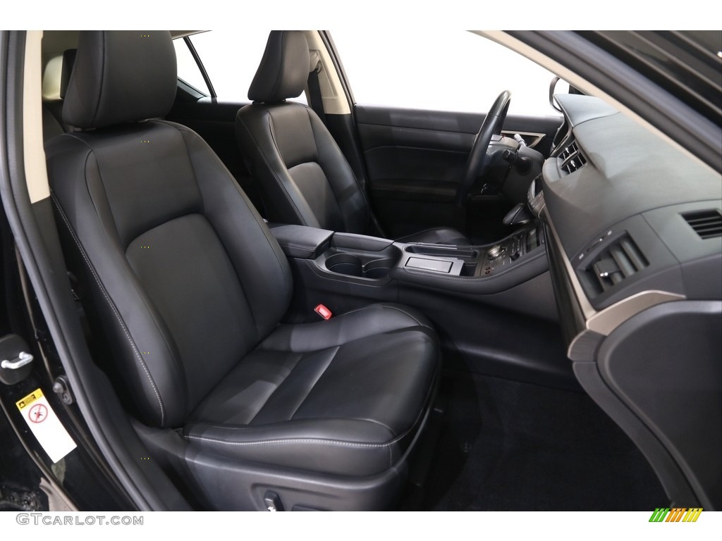 2015 CT 200h Hybrid - Obsidian Black / Black photo #16