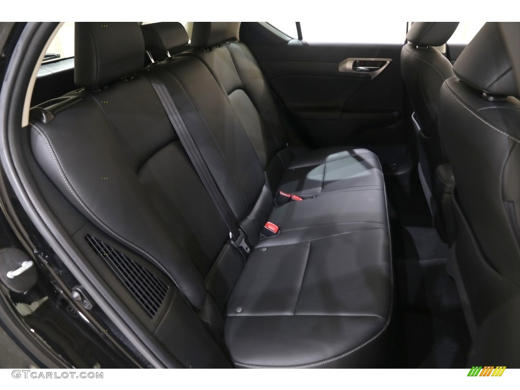 2015 CT 200h Hybrid - Obsidian Black / Black photo #17