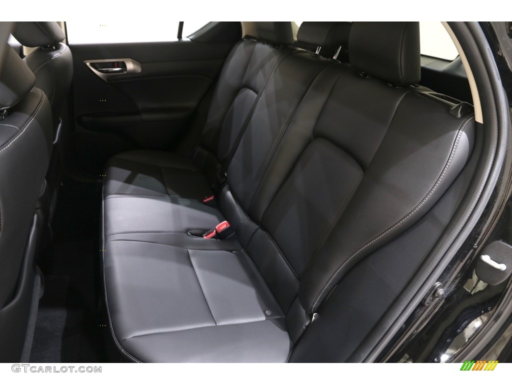 2015 CT 200h Hybrid - Obsidian Black / Black photo #18