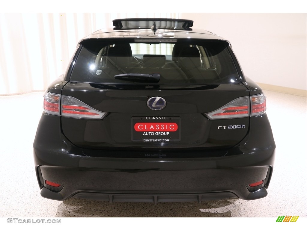 2015 CT 200h Hybrid - Obsidian Black / Black photo #19