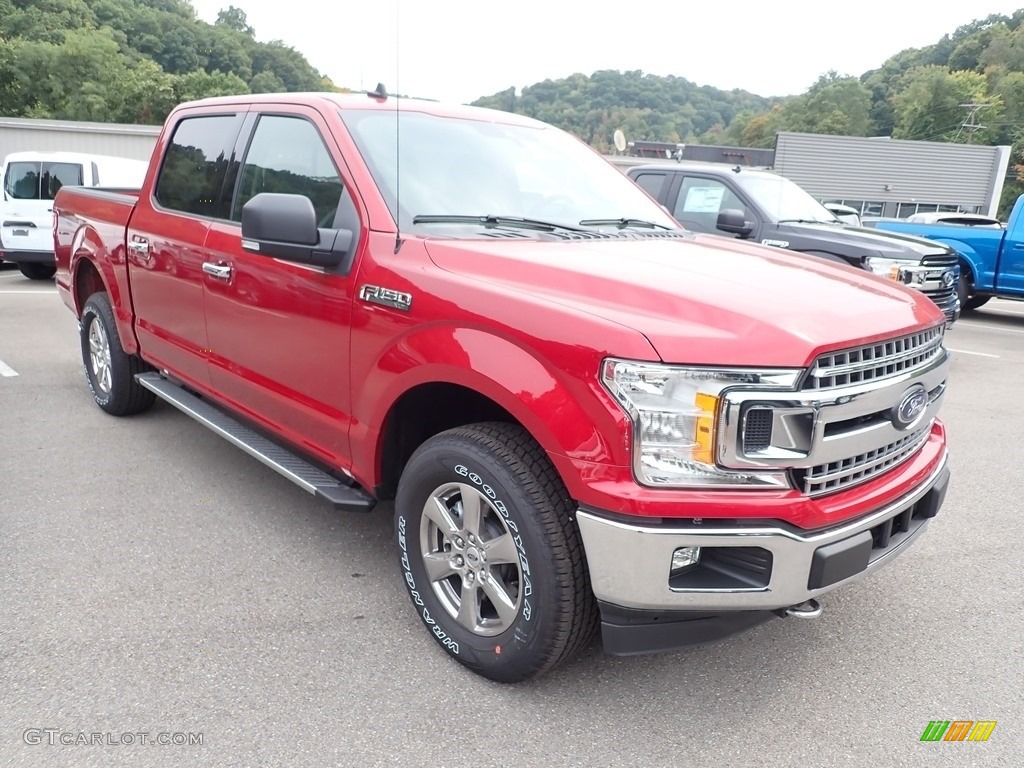 Rapid Red 2020 Ford F150 XLT SuperCrew 4x4 Exterior Photo #139651966