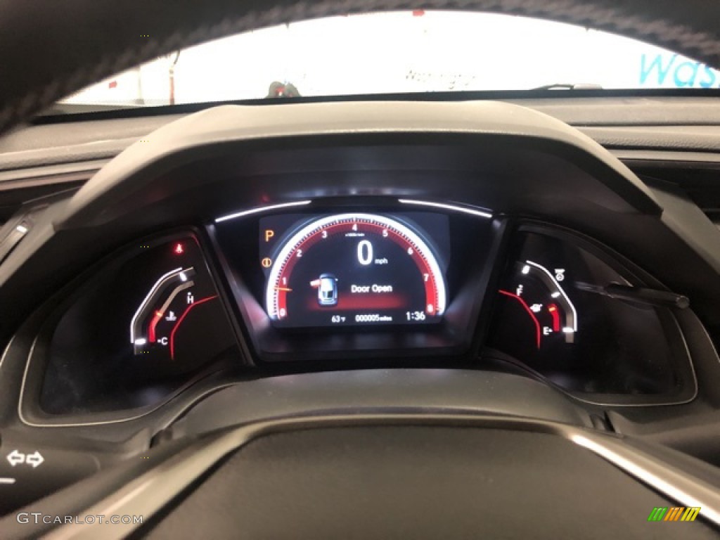 2021 Honda Civic Sport Hatchback Gauges Photo #139652968