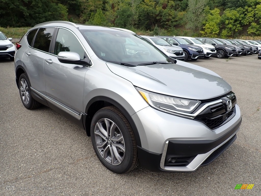 Lunar Silver Metallic 2020 Honda CR-V Touring AWD Exterior Photo #139653174