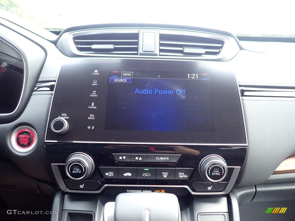 2020 CR-V Touring AWD - Lunar Silver Metallic / Black photo #14