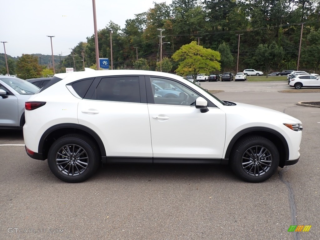 Snowflake White Pearl 2020 Mazda CX-5 Touring AWD Exterior Photo #139653406