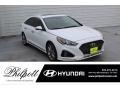 Quartz White Pearl 2018 Hyundai Sonata Sport 2.0T