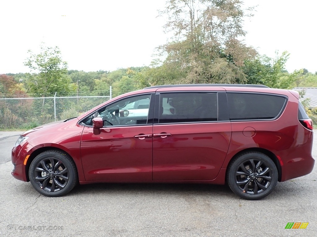 Velvet Red Pearl 2020 Chrysler Pacifica Touring L Exterior Photo #139654812