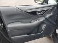 Slate Black 2020 Subaru Outback Limited XT Door Panel