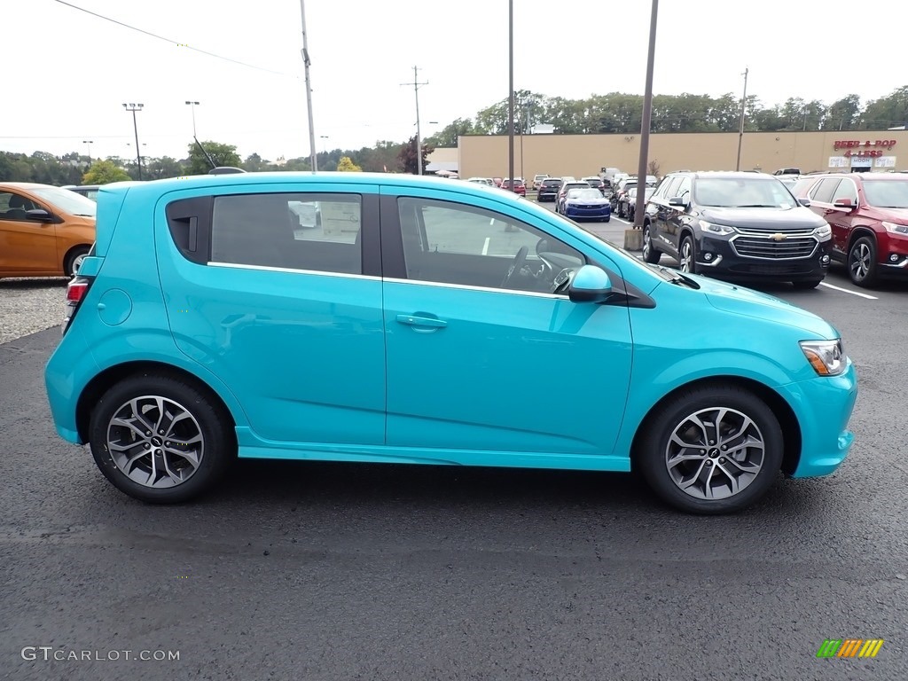Oasis Blue 2020 Chevrolet Sonic LT Hatchback Exterior Photo #139655119
