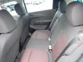 2020 Chevrolet Sonic Jet Black Interior Rear Seat Photo