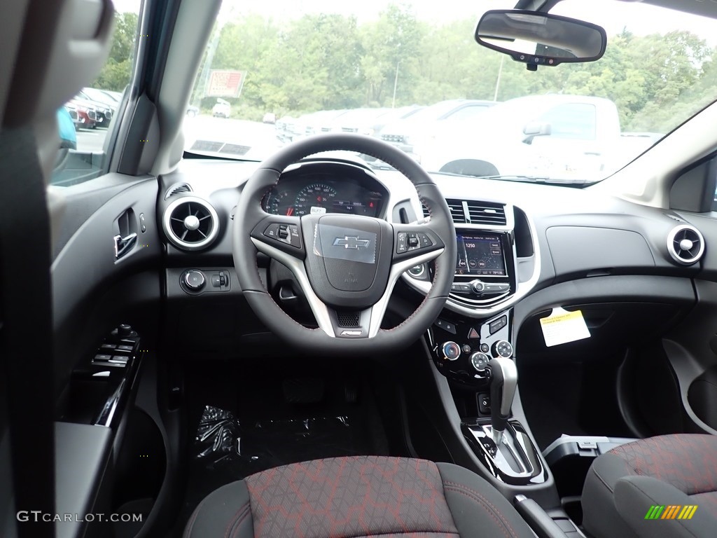 2020 Sonic LT Hatchback - Oasis Blue / Jet Black photo #13