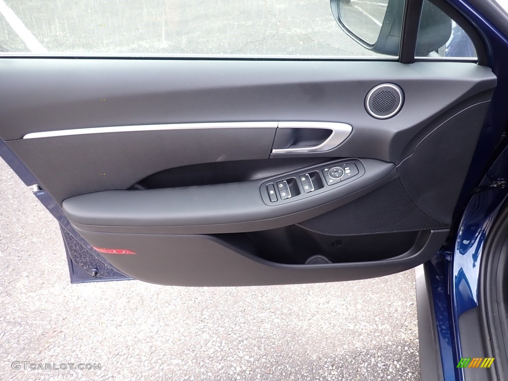 2021 Hyundai Sonata SE Black Door Panel Photo #139655956