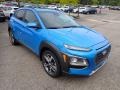 Surf Blue 2021 Hyundai Kona Ultimate AWD Exterior