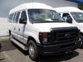 2009 Oxford White Ford E Series Van E350 Super Duty XL Passenger  photo #3