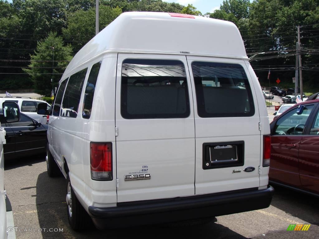 2009 E Series Van E350 Super Duty XL Passenger - Oxford White / Medium Flint photo #6