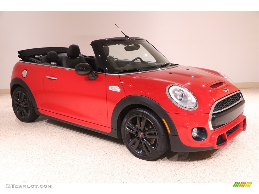 2018 Convertible Cooper S - Chili Red / Carbon Black photo #1