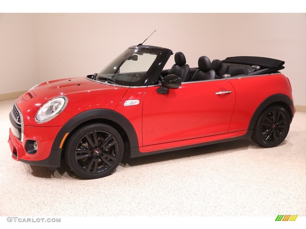 Chili Red 2018 Mini Convertible Cooper S Exterior Photo #139656931