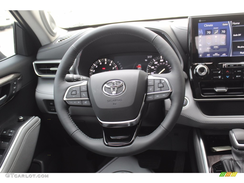 2020 Toyota Highlander Platinum Steering Wheel Photos