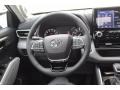 2020 Toyota Highlander Gray Interior Steering Wheel Photo
